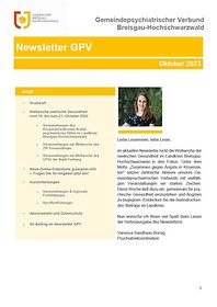 Newsletter GPV
