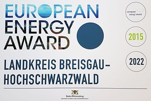 Schriftzug European Energy Award