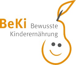 Logo BeKi, Grafik einer lachenden Birne