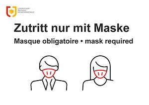 Plakat Mund-Nasen-Schutz