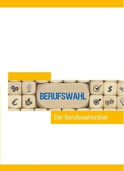 Holzwürfel mit verschiedenen Symbolen umrahmen einen Holzklotz mit dem Schrifzug "Berufswahl"
