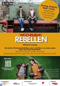 Plakat zur Lesung