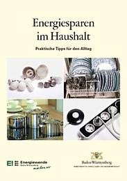 Deckblatt Broschüre "Energiesparen im Haushalt"